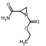 CAS 登录号：67276-90-8， 乙基2-氨基甲酰-1-氮丙啶羧酸酯