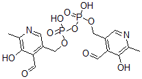 CAS 登录号：67279-83-8， P(1),P(2)-二(5'-吡哆醛)二磷酸酯