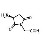 CAS#: 672883-37-3, [(3S)-3-Amino-2,5-dioxo-1-pyrrolidinyl]acetonitrile