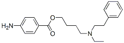 CAS#: 67293-20-3, 4-Aminobenzoic Acid 4-(Ethylphenethylamino)Butyl Ester