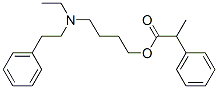 CAS#: 67293-33-8, 2-Phenylpropionic Acid 4-[Ethyl(Phenethyl)Amino]Butyl Ester