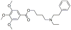CAS#: 67293-34-9, 3,4,5-Trimethoxybenzoic Acid 4-[Ethyl(Phenethyl)Amino]Butyl Ester