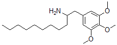 CAS#: 67293-56-5, 3,4,5-Trimethoxy-alpha-Nonylbenzeneethanamine