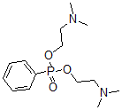 CAS 登录号：67293-66-7， 二(2-二甲基氨基乙基)苯基膦酸酯