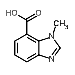 CAS#: 672957-99-2, 1-Methyl-1H-benzimidazole-7-carboxylic acid