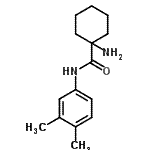 CAS 登录号：672963-67-6， 1-氨基-N-(3,4-二甲基苯基)环己烷甲酰胺
