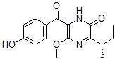 CAS 登录号：67332-36-9， 3-[(2S)-丁烷-2-基]-6-(4-羟基苯甲酰基)-5-甲氧基-1H-吡嗪-2-酮