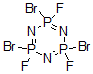 CAS#: 67336-18-9, 2,4,6-Tribromo-2,4,6-Trifluoro-2,2,4 ,4,6,6-Hexahydro-1,3,5,2,4,6-Triazatriphosphorine