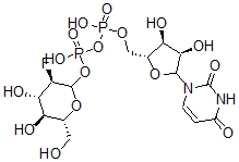 CAS#: 67341-43-9, Uridine-2-Deoxy-2-Fluoro-D-Glucose Diphosphate Ester