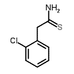 CAS#: 673476-96-5, 2-(2-Chlorophenyl)ethanethioamide