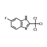 CAS#: 673487-34-8, 6-Fluoro-2-(trichloromethyl)-1H-benzimidazole