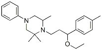 CAS 登录号：67351-26-2， 1-[3-乙氧基-3-(P-甲苯基)丙基]-4-苯基-2,2,6-三甲基哌嗪