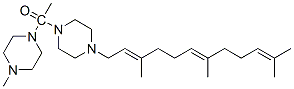 CAS#: 67361-24-4, 1-(4-Methyl-1-Piperazinylacetyl)-4-(3,7,11-Trimethyl-2,6,10-Dodecatrienyl)Piperazine