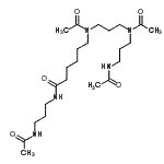 CAS#: 67370-66-5, N-(3-Acetamidopropyl)-6-[{3-[(3-acetamidopropyl)(acetyl)amino]propyl}(acetyl)amino]hexanamide