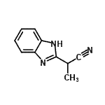 CAS#: 67431-21-4, 2-(1H-Benzimidazol-2-yl)propanenitrile