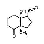 CAS#: 674347-42-3, (1R,3aR,7aR)-7a-Hydroxy-3a-methyl-4-oxooctahydro-1H-indene-1-carbaldehyde