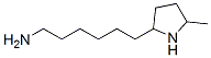 CAS 登录号：67466-29-9， 6-(5-甲基吡咯烷-2-基)-1-己胺
