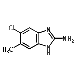 CAS#: 67468-95-5, 5-Chloro-6-methyl-1H-benzimidazol-2-amine