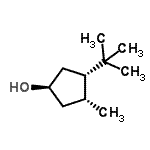 CAS#: 674799-02-1, (1R,3R,4S)-3-Methyl-4-(2-methyl-2-propanyl)cyclopentanol