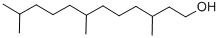 CAS 登录号：6750-34-1， 3,7,11-三甲基-1-十二烷醇