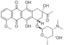 CAS#: 67508-87-6, N,N-Dimethyldaunorubicin