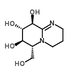 CAS#: 675130-38-8, (6R,7R,8S,9S)-6-(Hydroxymethyl)-3,4,6,7,8,9-hexahydro-2H-pyrido[1,2-a]pyrimidine-7,8,9-triol