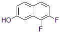 CAS#: 675132-42-0, 7,8-Difluoro-2-Naphthalenol