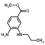 CAS 登录号：675138-83-7， 甲基4-氨基-3-(丙基氨基)苯甲酸酯