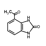 CAS 登录号：67521-07-7， 4-乙酰基-1,3-二氢-2H-苯并咪唑-2-酮