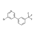 CAS#: 675589-94-3, 3-Bromo-5-[3-(trifluoromethyl)phenyl]pyridine