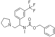 CAS#: 675602-69-4, Benzyl methyl{2-(1-pyrrolidinyl)-1-[3-(trifluoromethyl)phenyl]ethyl}carbamate