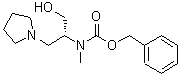 CAS 登录号：675602-76-3， [(2R)-1-羟基-3-(1-吡咯烷基)-2-丙基]甲基氨基甲酸苄酯
