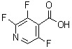 CAS 登录号：675602-91-2， 2,3,5-三氟异烟酸