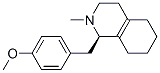 CAS 登录号：67596-84-3， (R)-1,2,3,4,5,6,7,8-八氢-1-[(4-甲氧基苯基)甲基]-2-甲基异喹啉