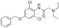 CAS 登录号:67625-04-1, 4'-(苄氧基)-2',6'-二氯-2-(二乙基氨基)乙酰苯胺
