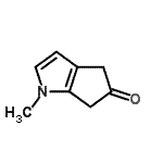 CAS#: 676486-43-4, 1-Methyl-4,6-dihydrocyclopenta[b]pyrrol-5(1H)-one