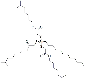 CAS#: 67649-65-4, Triisooctyl 2,2',2''-[(Dodecylstannylidyne)Tris(Thio)]Triacetate