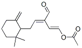 CAS#: 67656-42-2, [(1E,3E)-5-(2,2-Dimethyl-6-methylidenecyclohexyl)-3-formylpenta-1,3-dienyl] acetate