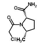 CAS 登录号：676561-05-0， (5S)-1-(氯乙酰基)-5-甲基-L-脯氨酰胺