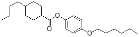 CAS#: 67679-60-1, 4-Butyl-Cyclohexanecarboxylic Acid 4-(Hexyloxy)Phenyl Ester