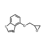 CAS#: 67694-77-3, 4-(2-Oxiranylmethoxy)-1,3-benzothiazole
