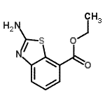 CAS 登录号：677304-89-1， 乙基2-氨基-1,3-苯并噻唑-7-羧酸酯