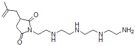 CAS#: 67762-72-5, 1-(2-{[2-({2-[(2-Aminoethyl)amino]ethyl}amino)ethyl]amino}ethyl)-3-(2-methylprop-2-en-1-yl)pyrrolidine-2,5-dione