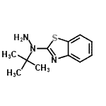 CAS#: 677751-61-0, 2-[1-(2-Methyl-2-propanyl)hydrazino]-1,3-benzothiazole