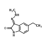 CAS#: 677755-25-8, (3E)-5-Ethyl-3-(methylhydrazono)-1,3-dihydro-2H-indol-2-one