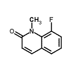 CAS#: 67805-54-3, 8-Fluoro-1-methyl-2(1H)-quinolinone