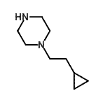 CAS#: 67820-73-9, 1-(2-Cyclopropylethyl)piperazine
