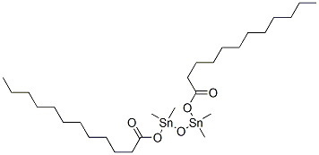 CAS#: 67827-58-1, 1,1,3,3-Tetramethyl-1,3-Bis[(1-Oxododecyl)Oxy]Distannoxane