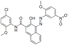 CAS#: 67828-21-1, N-(5-Chloro-2-Methoxyphenyl)-3-Hydroxy-4-[(2-Methoxy-5-Nitrophenyl)Azo]Naphthalene-2-Carboxamide