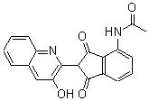 CAS#: 67828-70-0, N-[2,3-Dihydro-2-(3-Hydroxy-2-Quinolinyl)-1,3-Dioxo-1H-Inden-4-Yl]-Acetamide